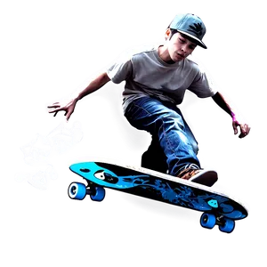 Skateboarding Street Art PNG Cid78 PNG