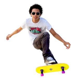 Skater Action Png Qqt PNG image