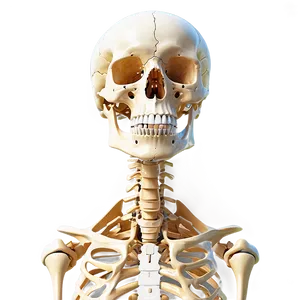 Skeletal System Educational Chart Png Tmh18 PNG image