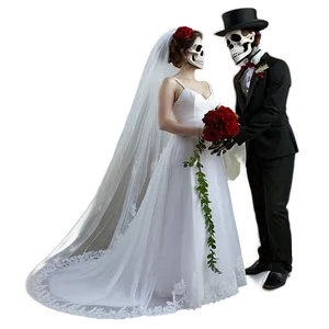 Skeleton Bride And Groom Png 33 PNG image