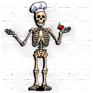 Skeleton Chef Png 85 PNG image