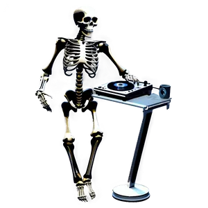 Skeleton Dj Png 14 PNG image