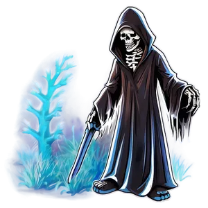 Skeleton Grim Reaper Png 7 PNG image