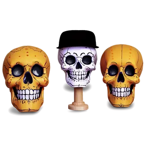 Skeleton Halloween Decorations Png 06212024 PNG image