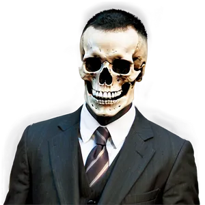 Skeleton In Suit Png 05032024 PNG image