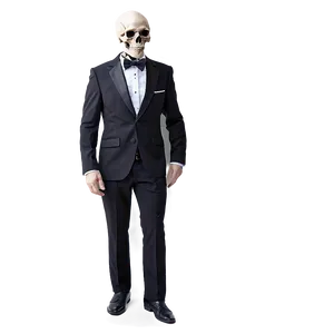 Skeleton In Suit Png 7 PNG image