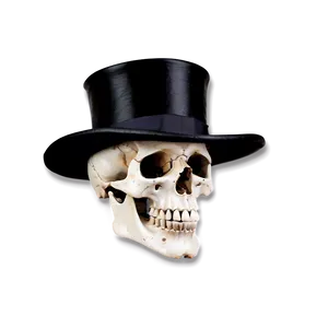 Skeleton In Top Hat Png 88 PNG image