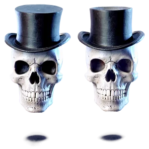 Skeleton In Top Hat Png Pyn16 PNG image