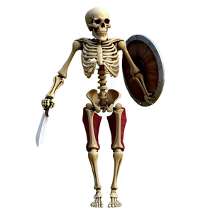 Skeleton Warrior Png 05032024 PNG image