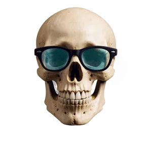 Skeleton With Glasses Png Wro PNG image