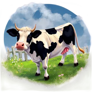 Sketch Of Cow Png 98 PNG image