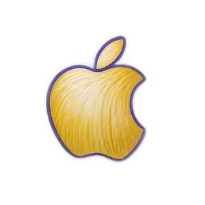 Sketch Style Apple Logo Png 85 PNG image