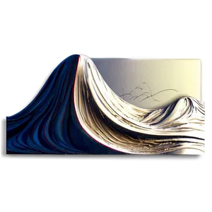 Sketch Wave Pattern PNG 64