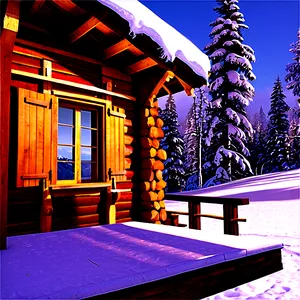 Ski Chalet PNG 06132024 PNG