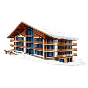 Ski Resort Hotel Png 05212024 PNG image