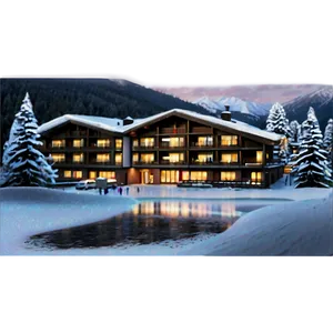 Ski Resort Hotel Png 55 PNG image