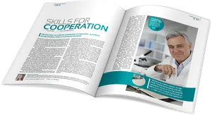 Skillsfor Cooperation Magazine Spread PNG image