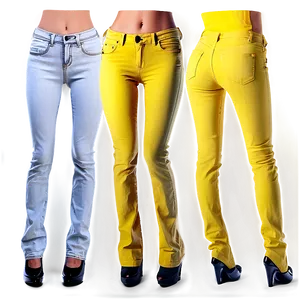 Skinny Jeans With Flare Png Pkr98 PNG image