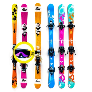 Skis C PNG image