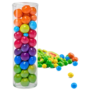 Skittles Rainbow Candy Flow PNG 06282024