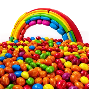 Skittles Rainbow Candy World PNG Noa PNG