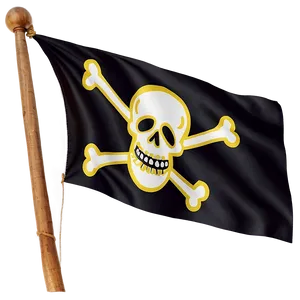 Skull And Bones Pirate Flag Png 76 PNG image