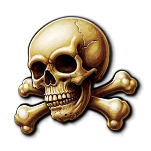 Skull And Crossbones A PNG