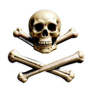 Skull And Crossbones D PNG