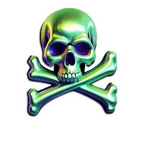 Skull And Crossbones Neon Sign Png 35 PNG image