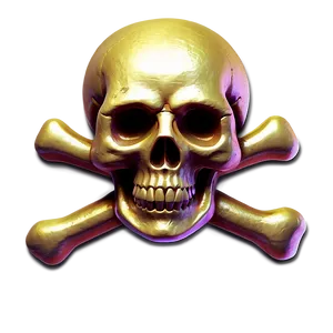 Skull And Crossbones Neon Sign Png Urf82 PNG image