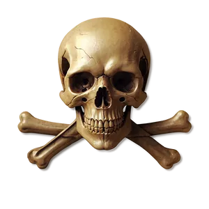 Skull And Crossbones Outline PNG Pir PNG