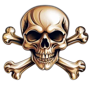 Skull And Crossbones Vector Png 9 PNG image