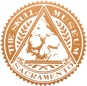 Skull Museum Sacramento Seal PNG image