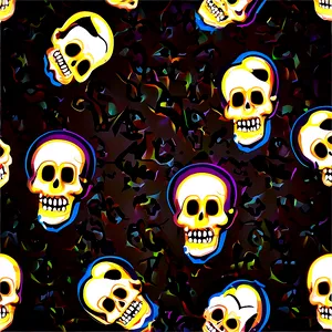 Skull Pattern PNG 22