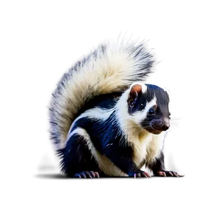 Skunk Posing Png Qhj34 PNG image