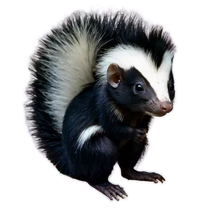 Skunk Wildlife Png 06262024 PNG image