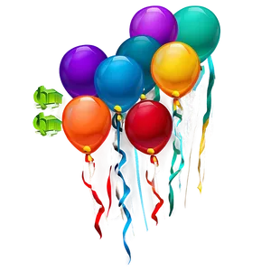 Sky Balloons PNG Lca