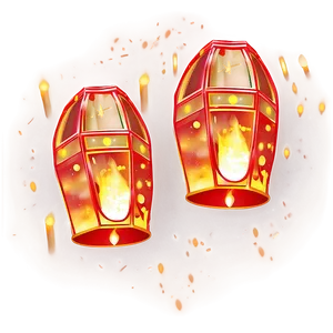 Sky Lantern PNG 05242024 PNG