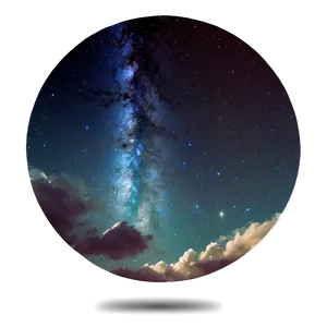 Sky With Galaxy View Png 05032024 PNG image