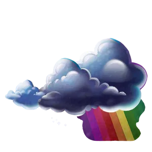 Sky With Rainbow PNG Efy39