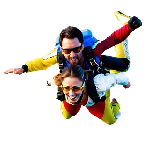Skydiving Adventure PNG 06252024
