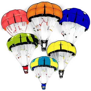 Skydiving Parachute Pack PNG Lvg63 PNG