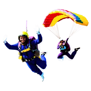 Skydiving Record PNG 06252024