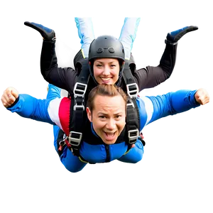 Skydiving Teamwork Png 4 PNG image