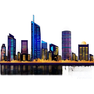 Skyline At Dawn Png Vev21 PNG image