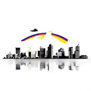 Skyline With Clouds PNG 06202024
