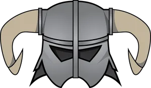 Skyrim Helmet Illustration PNG