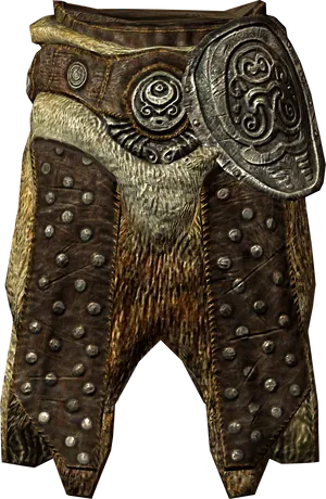 Skyrim Iron Helmet Design PNG image