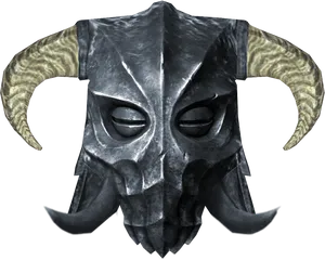Skyrim Iron Helmet3 D Model PNG