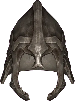 Skyrim Iron Helmet3 D Model PNG